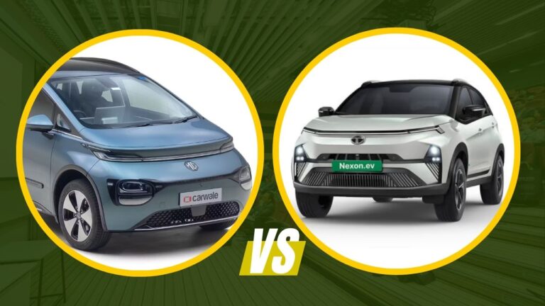 Tata Nexon EV vs Windsor EV