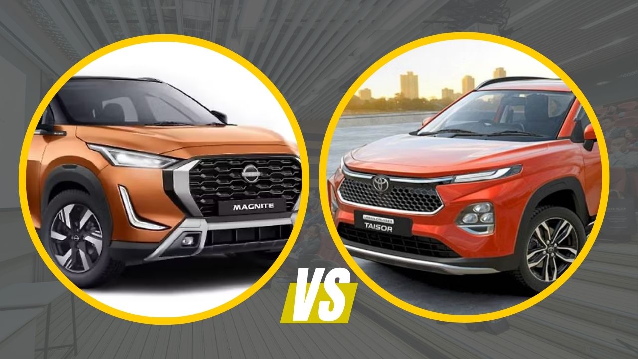Nissan Magnite vs Toyota Taisor