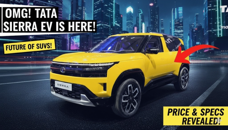 Tata Sierra Launch Likely Next Month